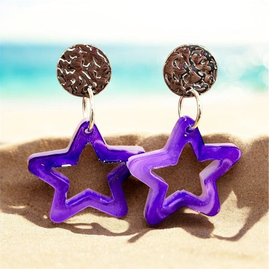Boucle d’oreille en acier inoxydable